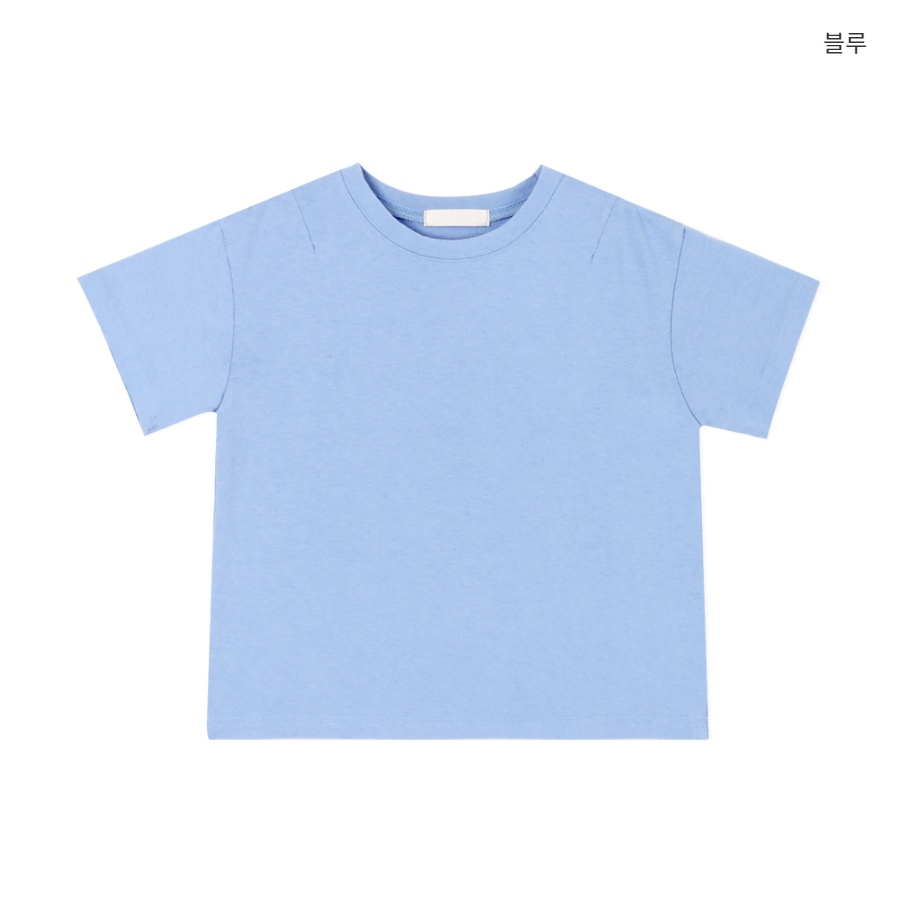 반팔 티셔츠 라벤더 색상 이미지-S12L12